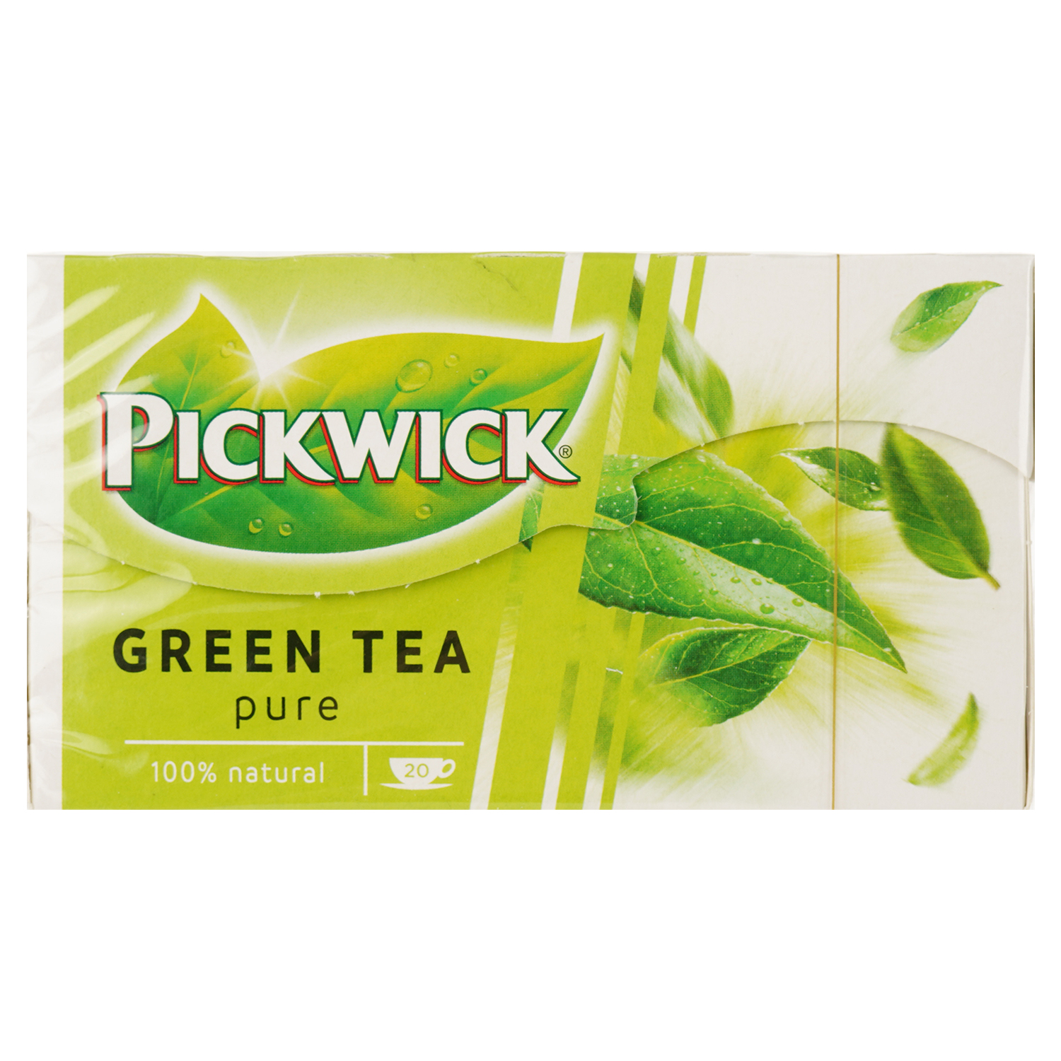 Чай зелений Pickwick, байховий, 30 г (20 шт. х 1.5 г) (907476) - фото 1