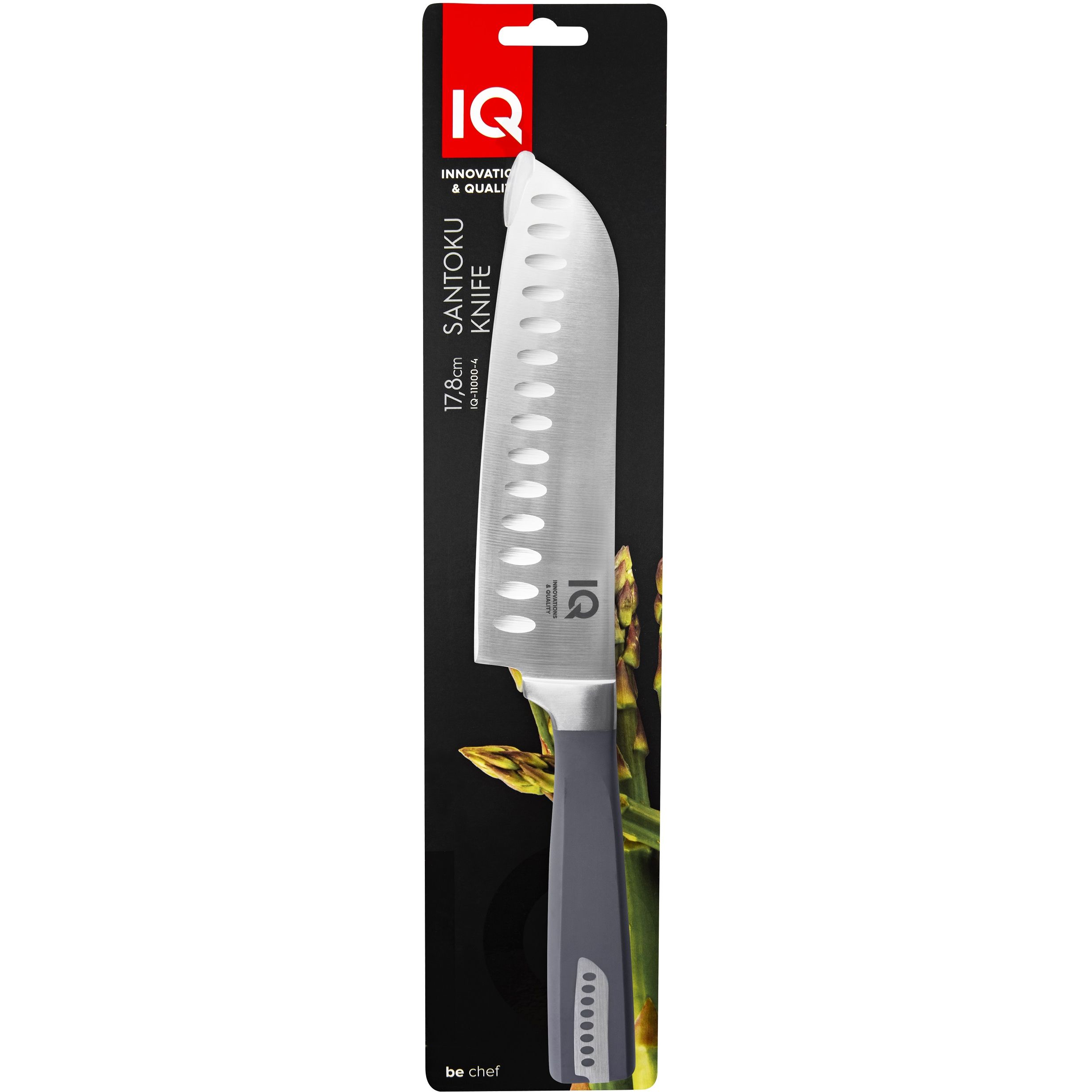 Нож Сантоку IQ Be Chef 17.8 см (IQ-11000-4) - фото 1