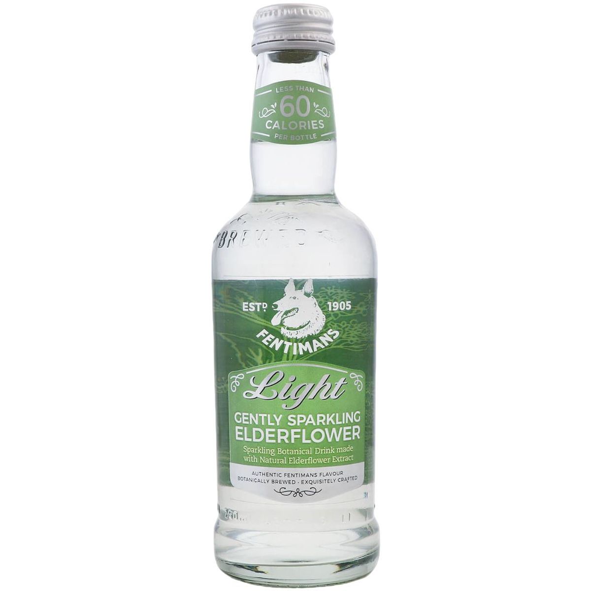 Напиток Fentimans Light Gently Sparkling Elderflower безалкогольный 0.25 л - фото 1