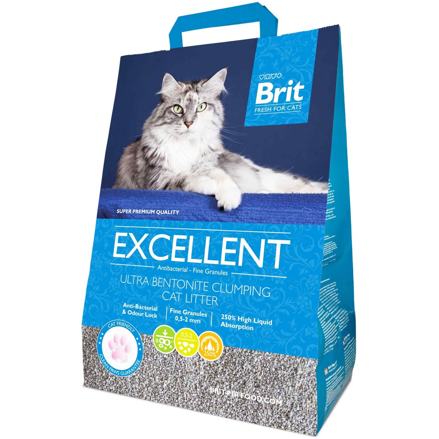 Наполнитель Brit Fresh Excellent для кошачьего туалета бентонитовый, 10 кг (200260019) - фото 1