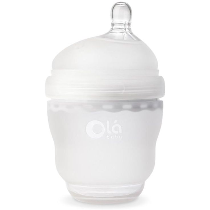 Антиколиковая бутылочка Olababy GentleBottle белый, 120 мл (80410) - фото 1