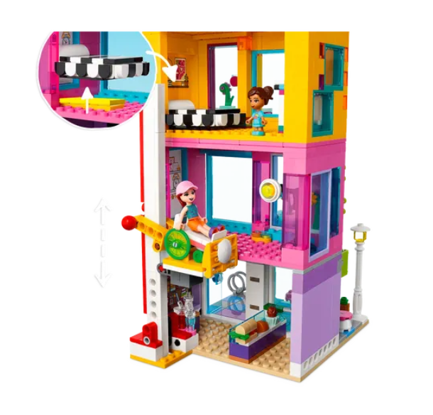 Конструктор LEGO Friends Великий будинок на головній вулиці, 1682 деталей (41704) - фото 7