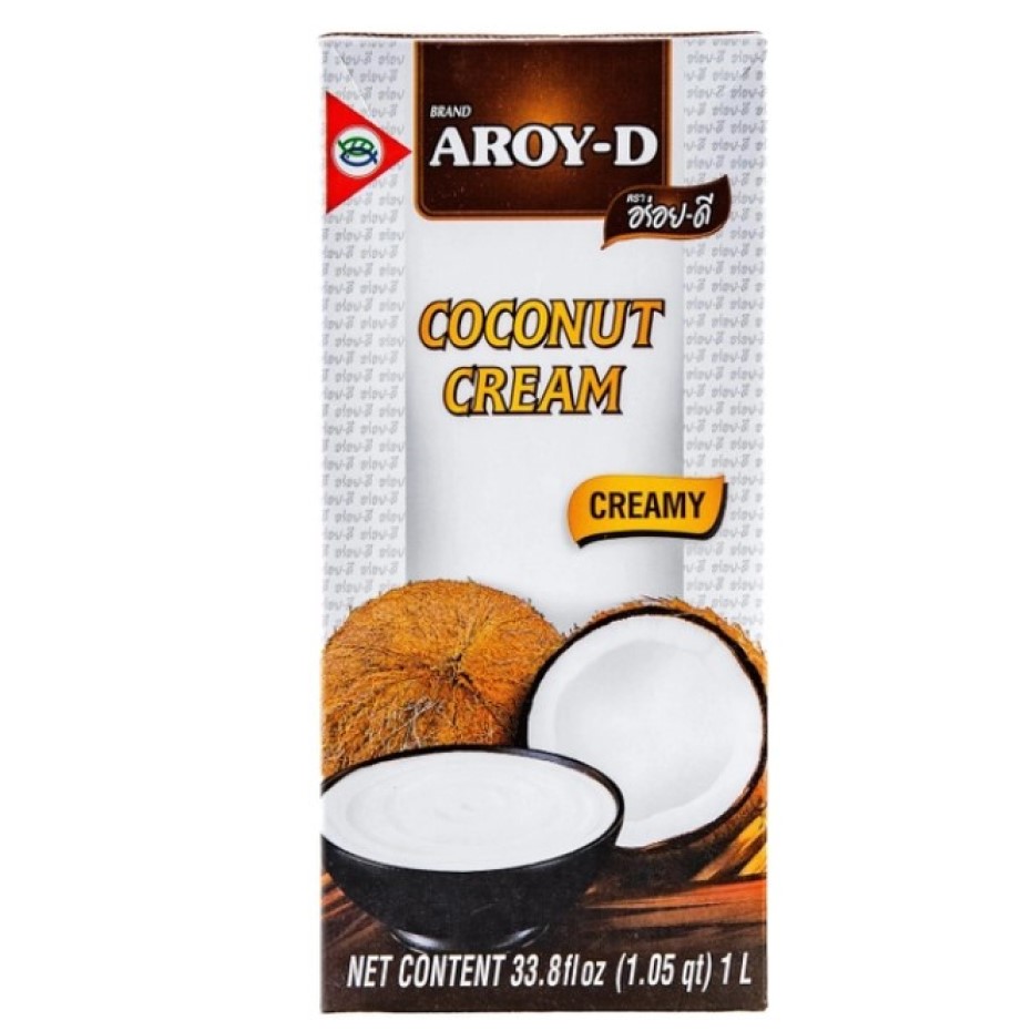 Кокосові вершки (крем) Aroy-D 85% 1 л - фото 1