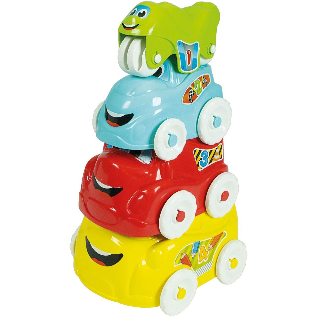 Іграшка-пірамідка розвиваюча Baby Clementoni Fun Vehicles (17111) - фото 1