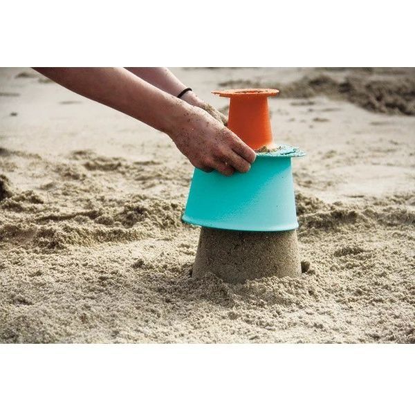 Игровой набор Quut Alto Строим замки из песка и снега голубой/оранжевый (171393) - фото 3