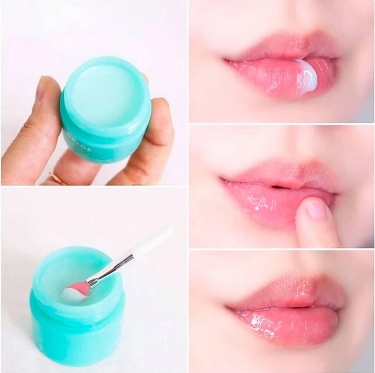 Нічна відновлювальна маска для губ Laneige Lip Sleeping Mask Mint Choco - фото 4