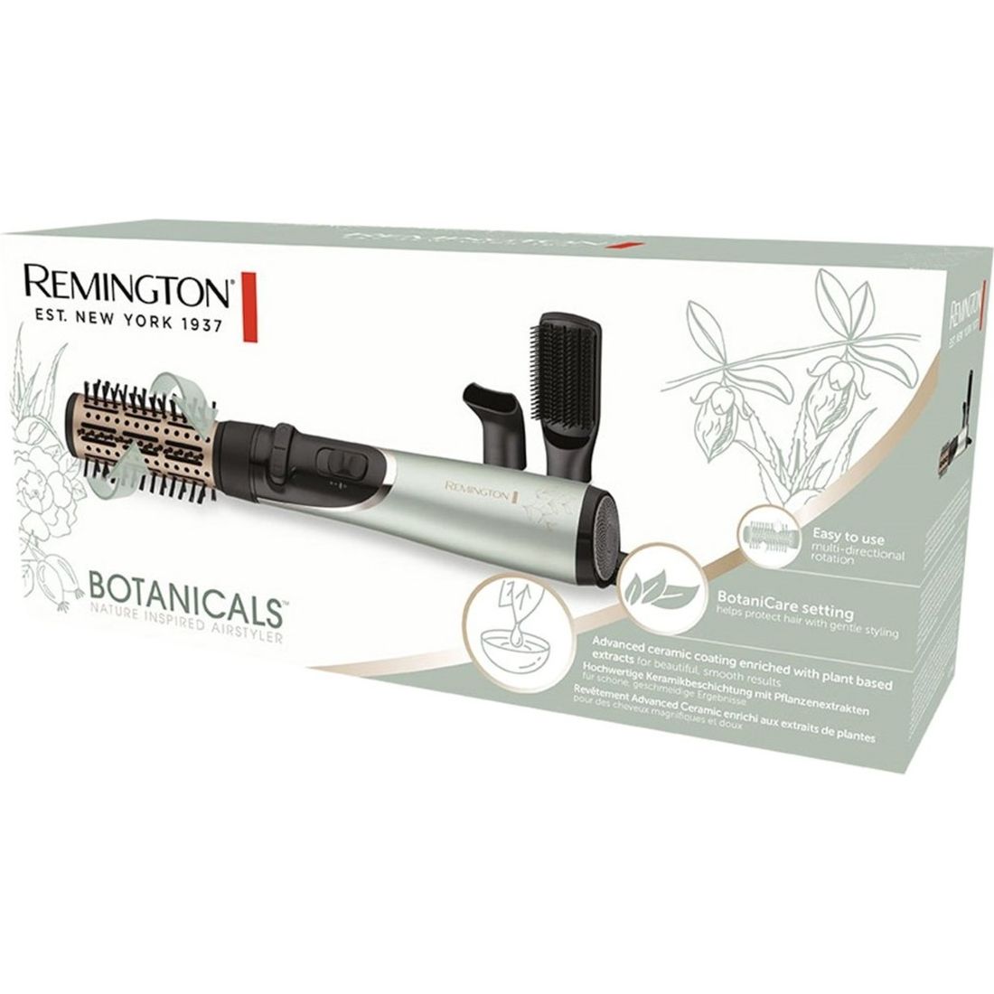 Фен-щітка Remington Botanicals AS5860 м'ятно-чорна - фото 4