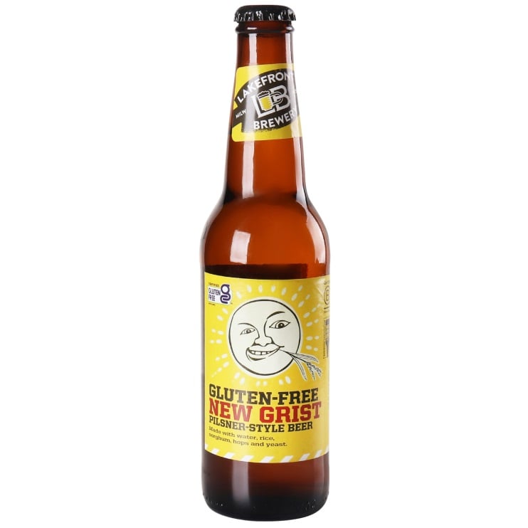 Пиво Lakefront Brewery New Grist Gluten Free Pilsner, світле, 5,1%, 0,355 л (883009) - фото 1