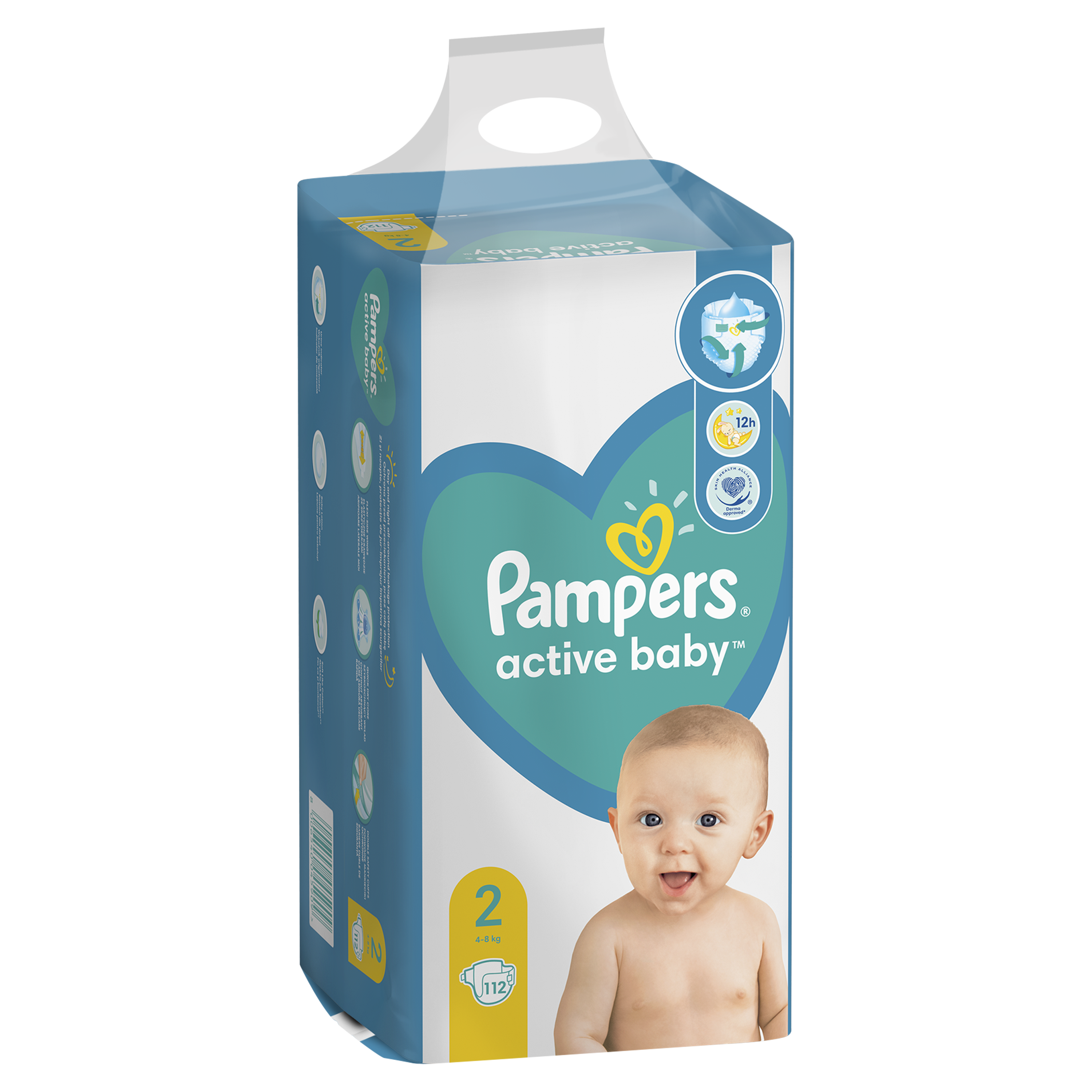 Подгузники Pampers Active Baby 2 (4-8 кг), 112 шт. - фото 3