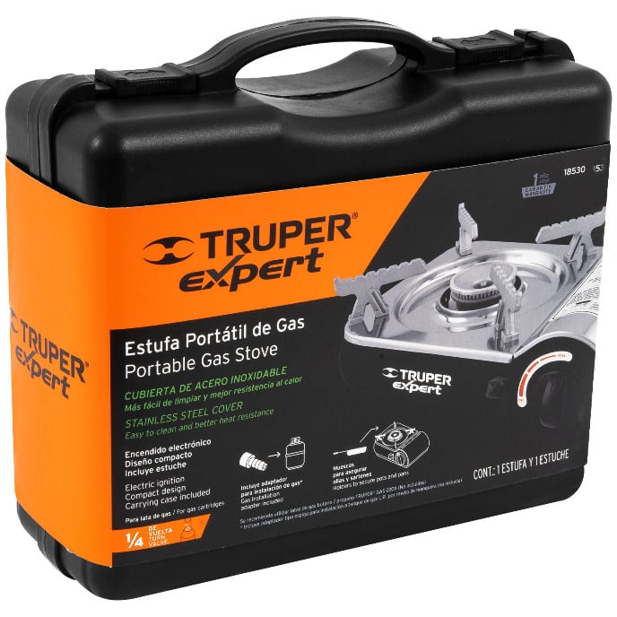 Плита газовая портативная Truper Expert (ESPO-1X) - фото 3