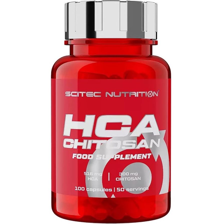 Жироспалювач Scitec Nutrition HCA-Chitosan 100 капсул - фото 1