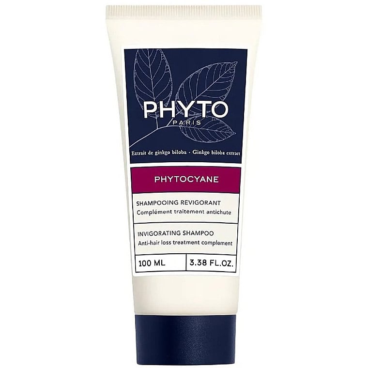 Набір Phyto Phytocyane Progressive: шампунь Invigorating Shampoo 100 мл + засіб проти випадіння волосся Treatment 12 шт. х 5 мл - фото 2