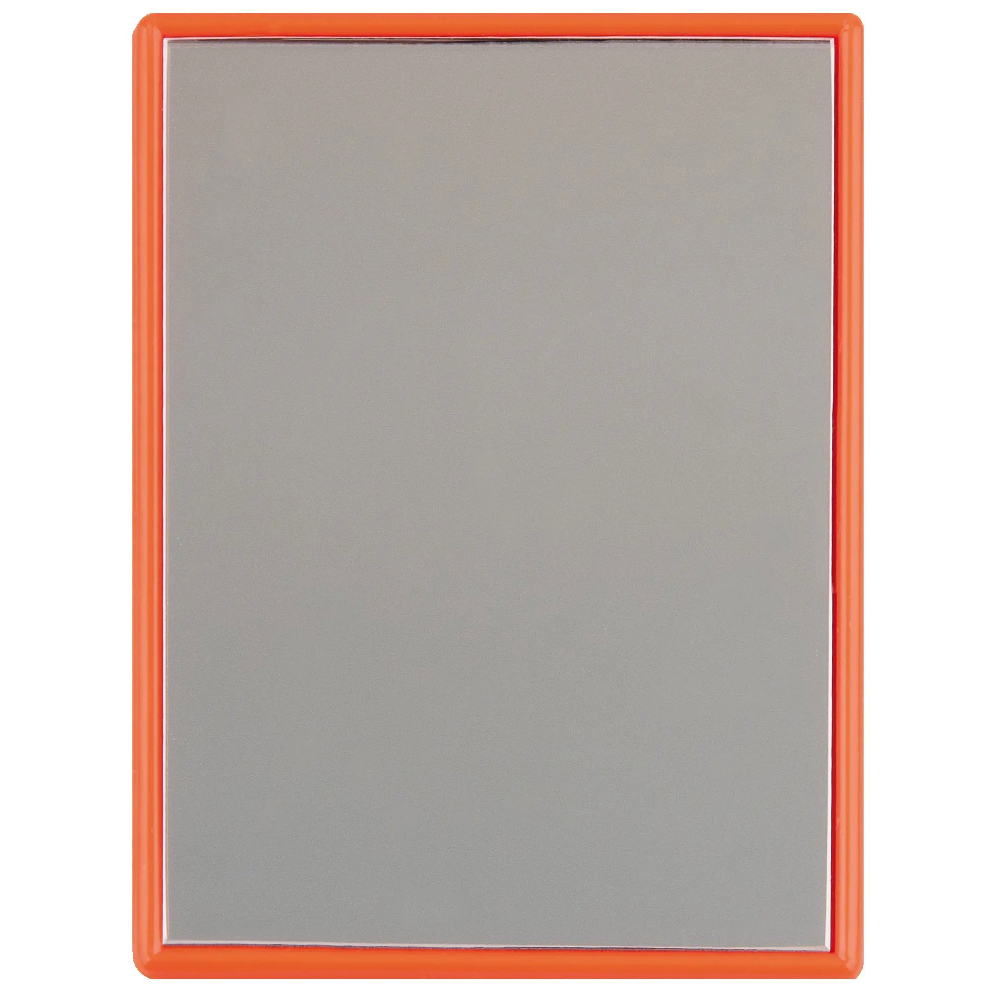 Зеркало карманное Titania 8.5х6 см оранжевое (1550 L оранж) - фото 1