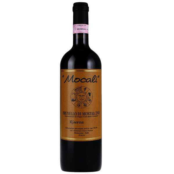Вино Mocali Brunello di Montalcino Riserva, червоне, сухе, 14%, 0,75 л - фото 1