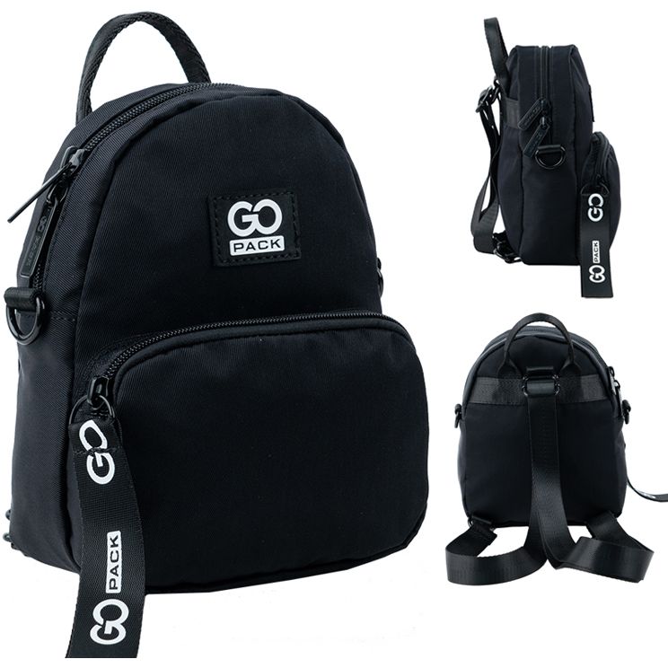 Мини рюкзак-сумка GoPack Education GO24-181XXS-4 черный - фото 2