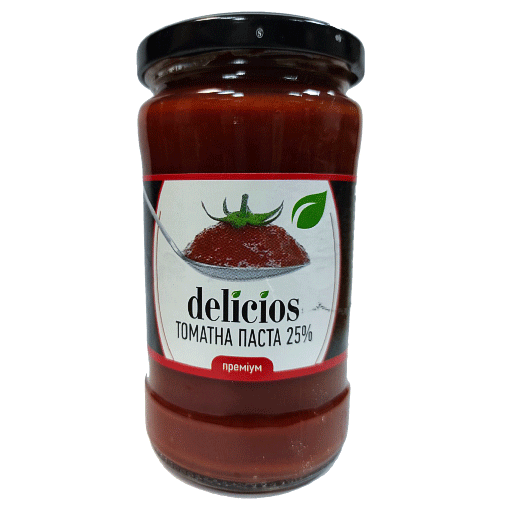 Паста томатна Delicios 25%, 314 мл (1999659) - фото 1