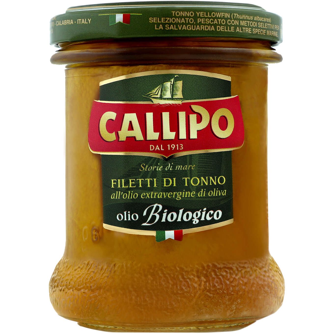 Тунец Callipo филе в оливковом масле EV 170 г - фото 1