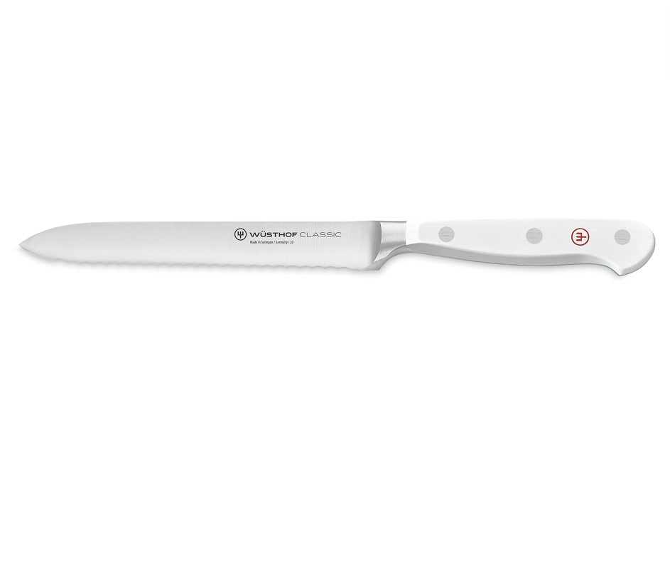 Нож для нарезки Wuesthof Classic White, 14 см (1040201614) - фото 1
