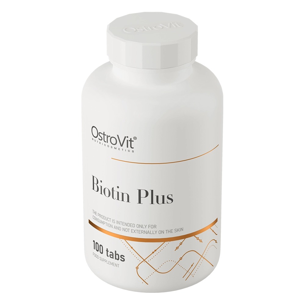 Вітаміни та мінерали OstroVit Biotin Plus 100 таблеток - фото 2