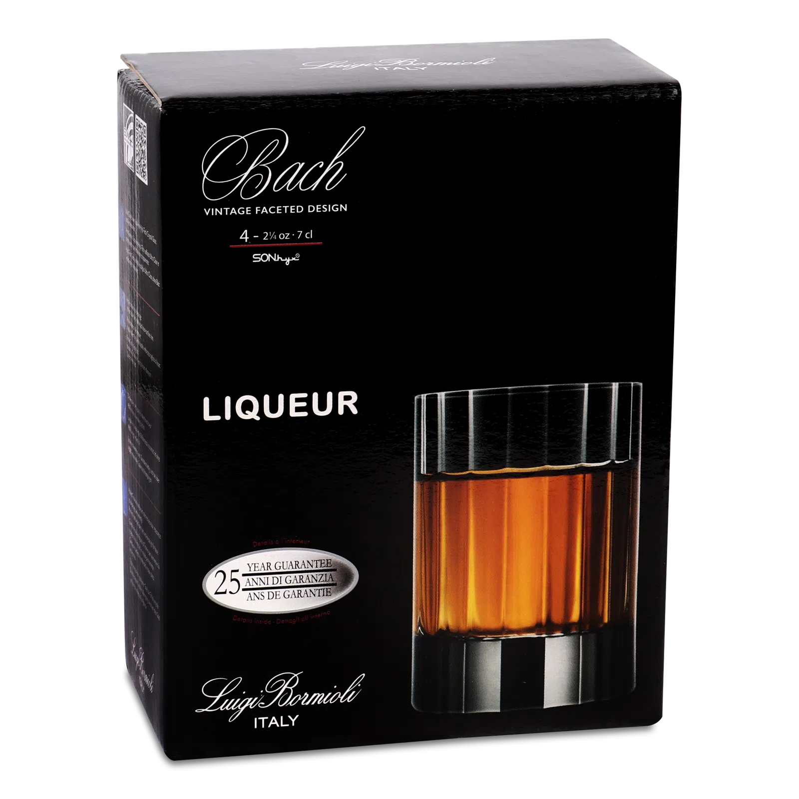 Набір чарок для лікеру Luigi Bormioli Bach Liqueur 70 мл 4 шт. - фото 3