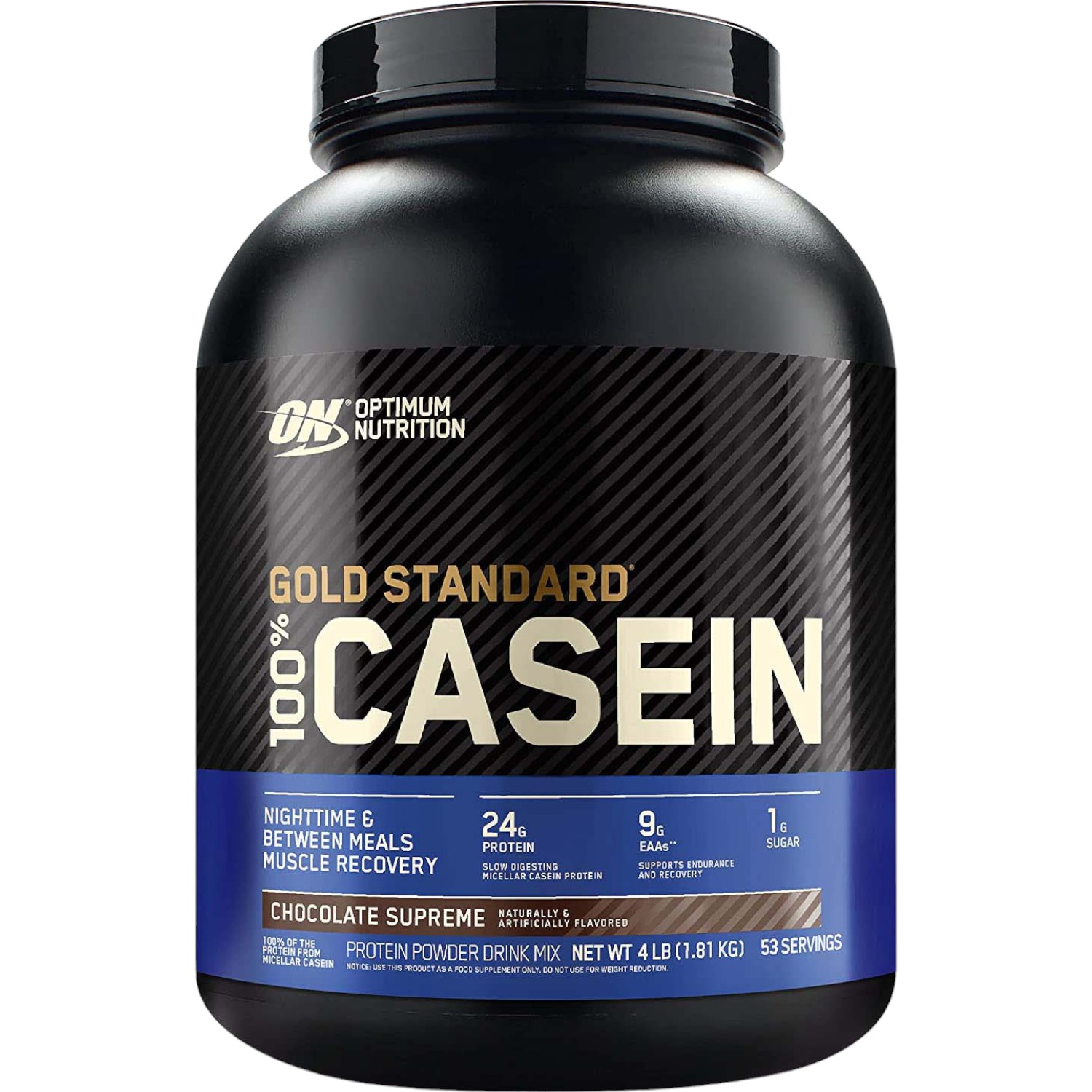 Протеин Optimum Nutrition 100% Casein Protein Chocolate 1.8 кг - фото 1