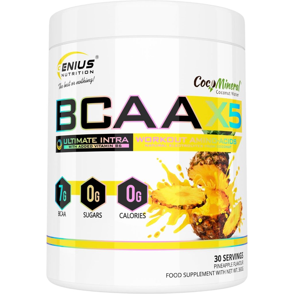 Амінокислота Genius Nutrition BCAA-X5 Ананас 360 г - фото 1