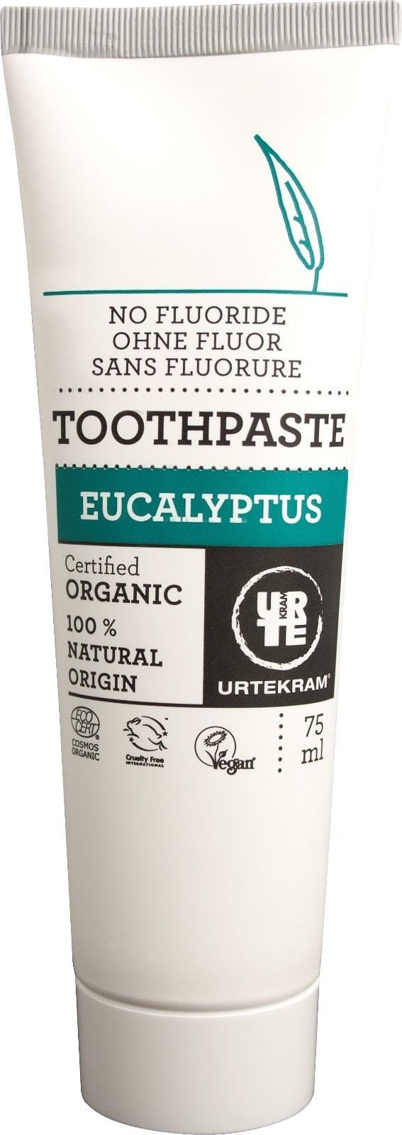 Органічна зубна паста Urtekram з евкаліптом, 75 мл - фото 1