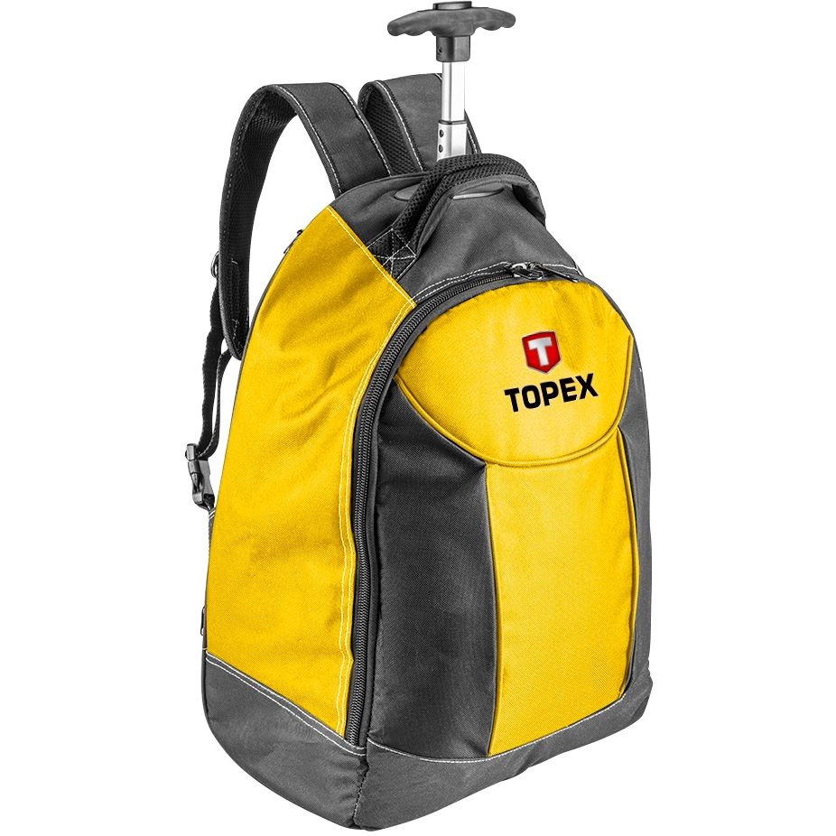 Рюкзак для інструментів Topex з колесами і телескопічною ручкою 25 відділень 30 л (79R450) - фото 1