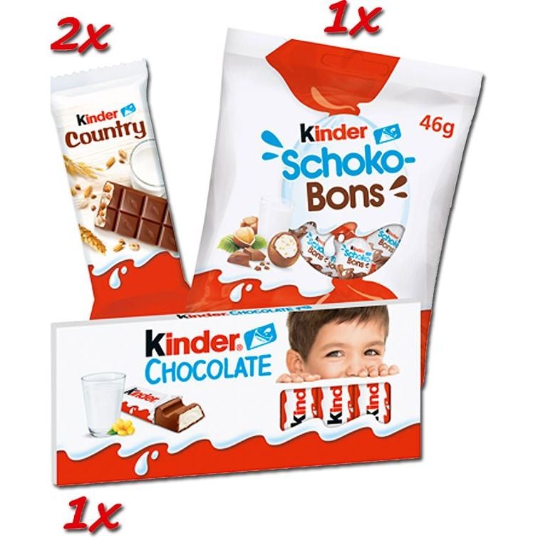 Набор сладостей Kinder Mix Geschenktüte, в ассортименте 193 г (931459) - фото 2