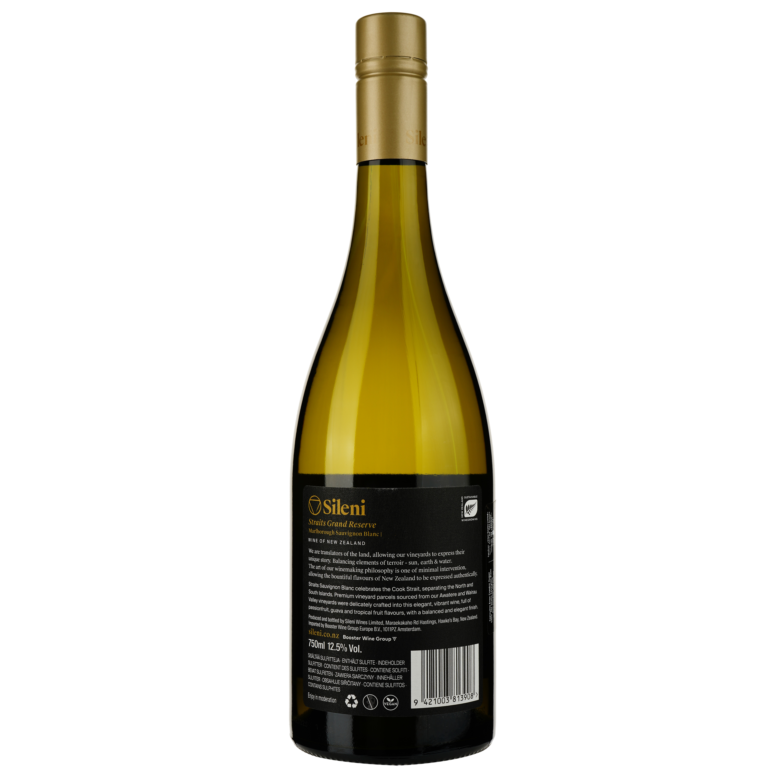 Вино Sileni The Straits Sauvignon Blanc белое сухое 0.75 л - фото 2