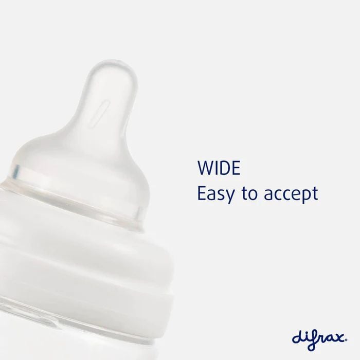 Антиколиковая бутылочка Difrax S-bottle Wide Clay с силиконовой соской 310 мл (707 Clay) - фото 3