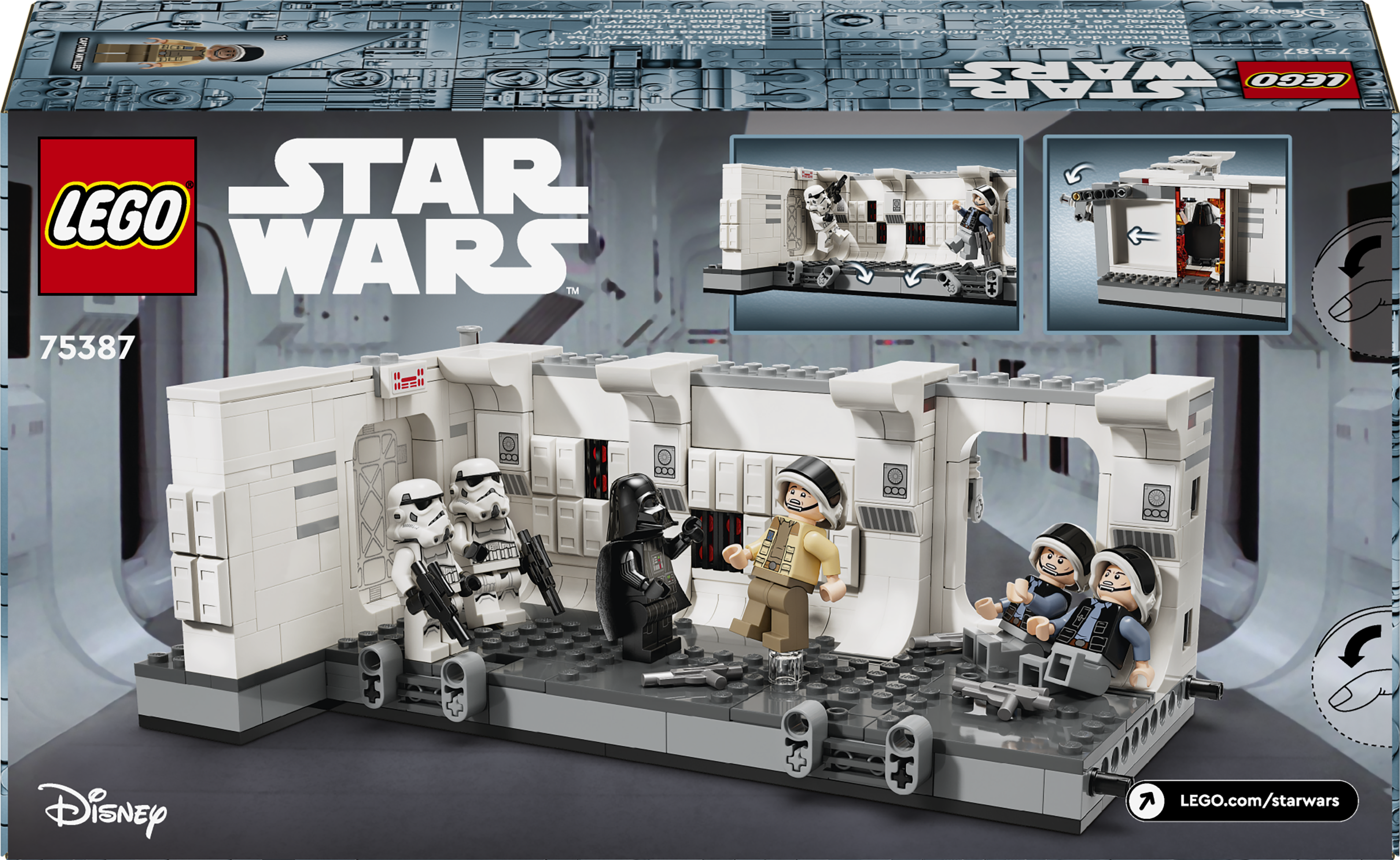 Конструктор LEGO Star Wars Посадка на борт Тантів IV 502 деталі (75387) - фото 9