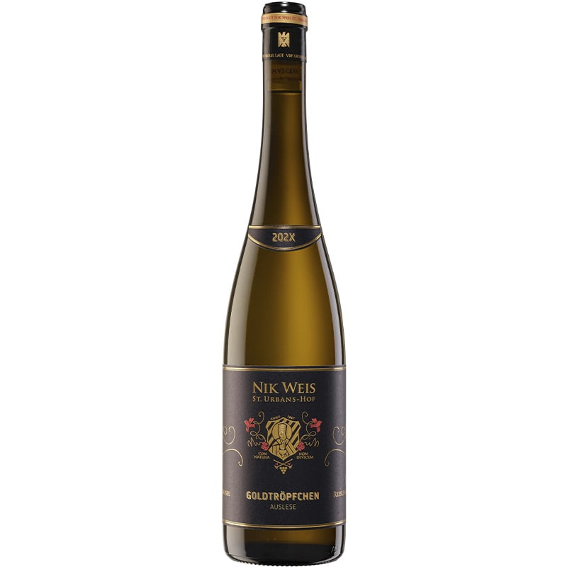 Вино Nik Weis Goldtropfchen Riesling Auslese белое сладкое 0.375 л - фото 1