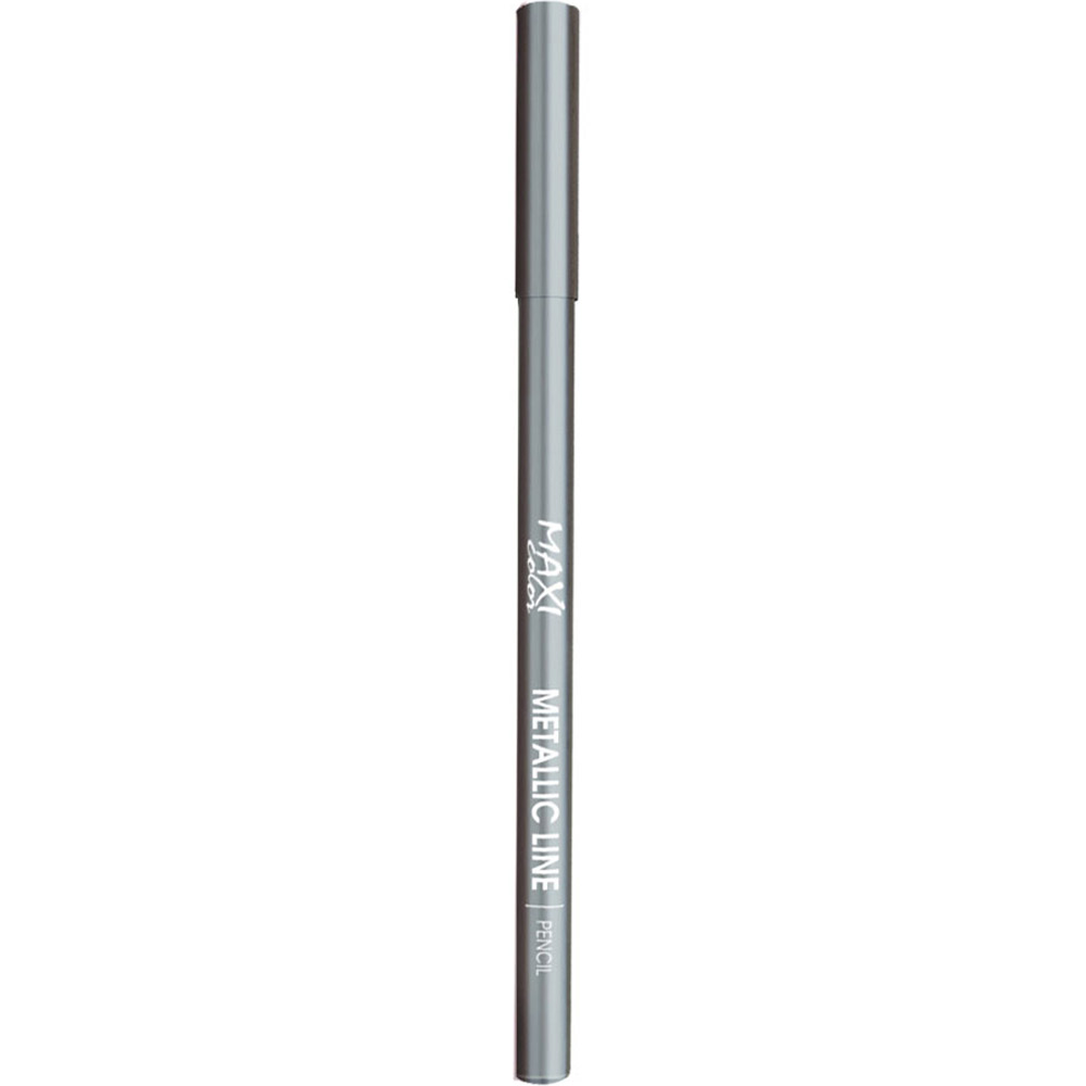 Олівець для очей Maxi Color Metallic Line №3 Нікель 5 г - фото 1