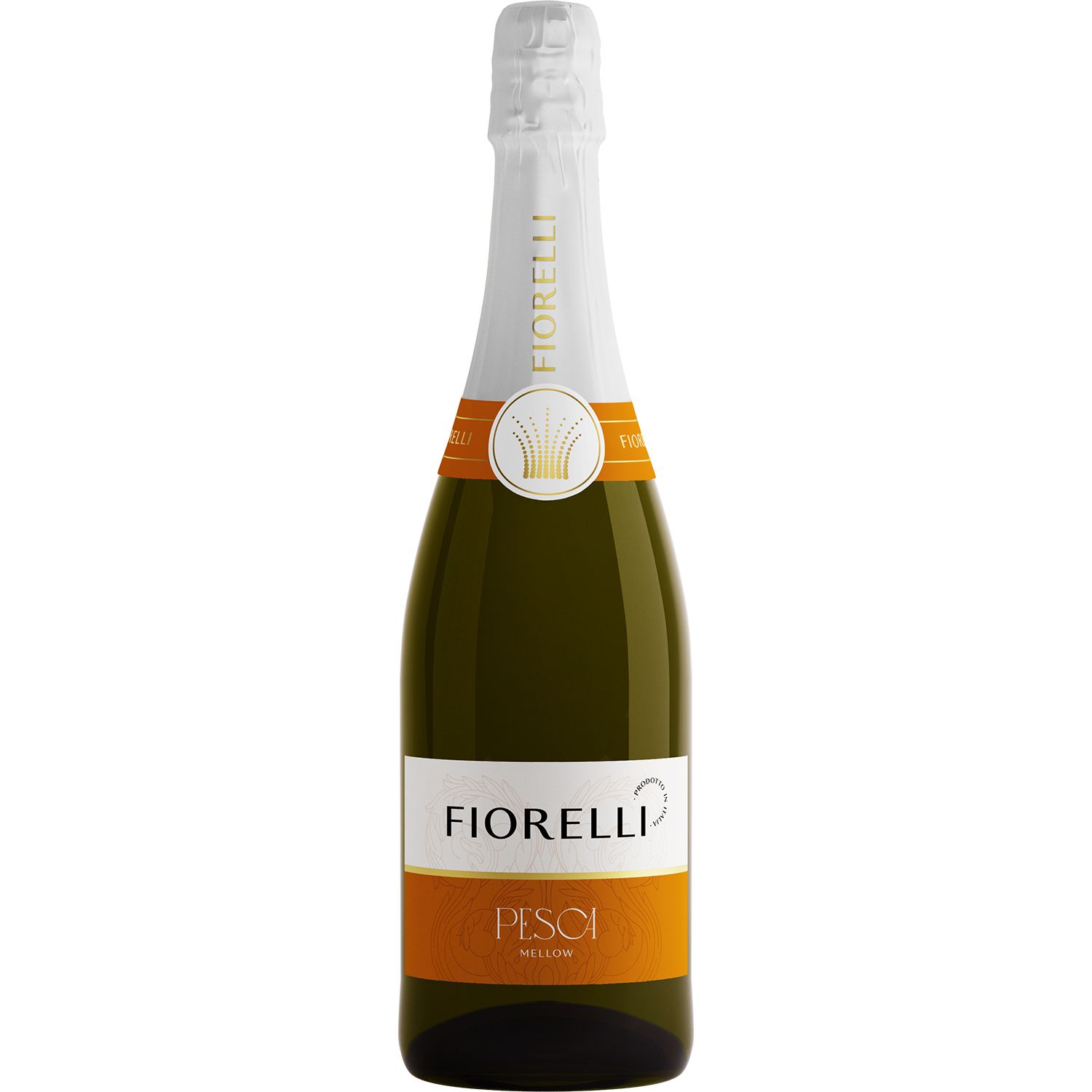 Напій ігристий Fiorelli Фраголіно Pesca, біле, солодке, 7%, 0,75 л (716188) - фото 1