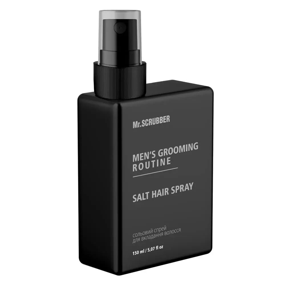 Солевой спрей для укладки волос Mr.Scrubber Men's Grooming Routine, 150 мл - фото 1