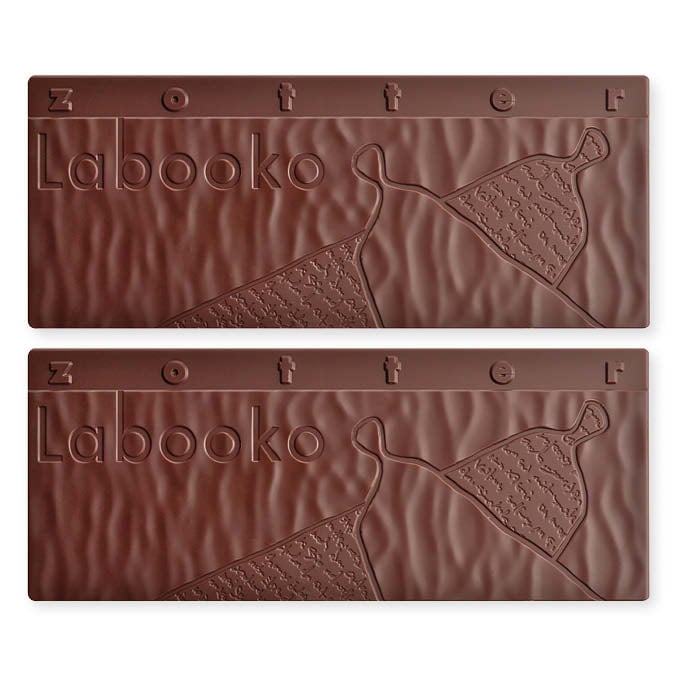 Шоколад молочний Zotter Labooko 70%/30% Cacao Milk Bar Dark Style органічний 70 г (2 шт. х 35 г) - фото 2