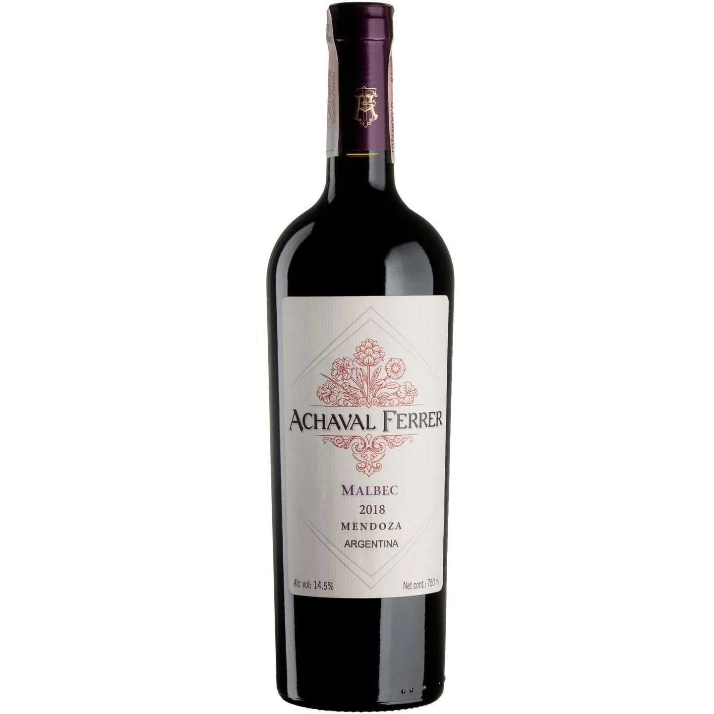 Вино Achaval Ferrer Malbec красное, сухое, 0,75 л - фото 1