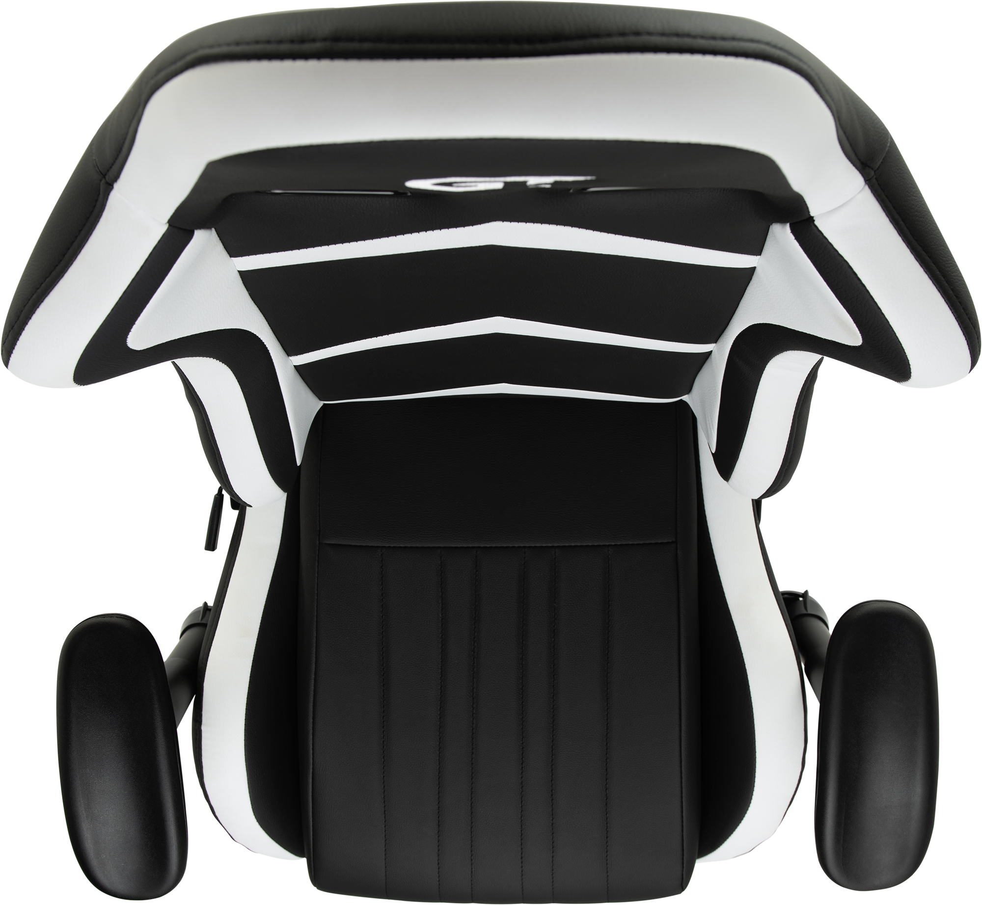 Геймерское кресло GT Racer черное с белым (X-2534-F Black/White) - фото 10