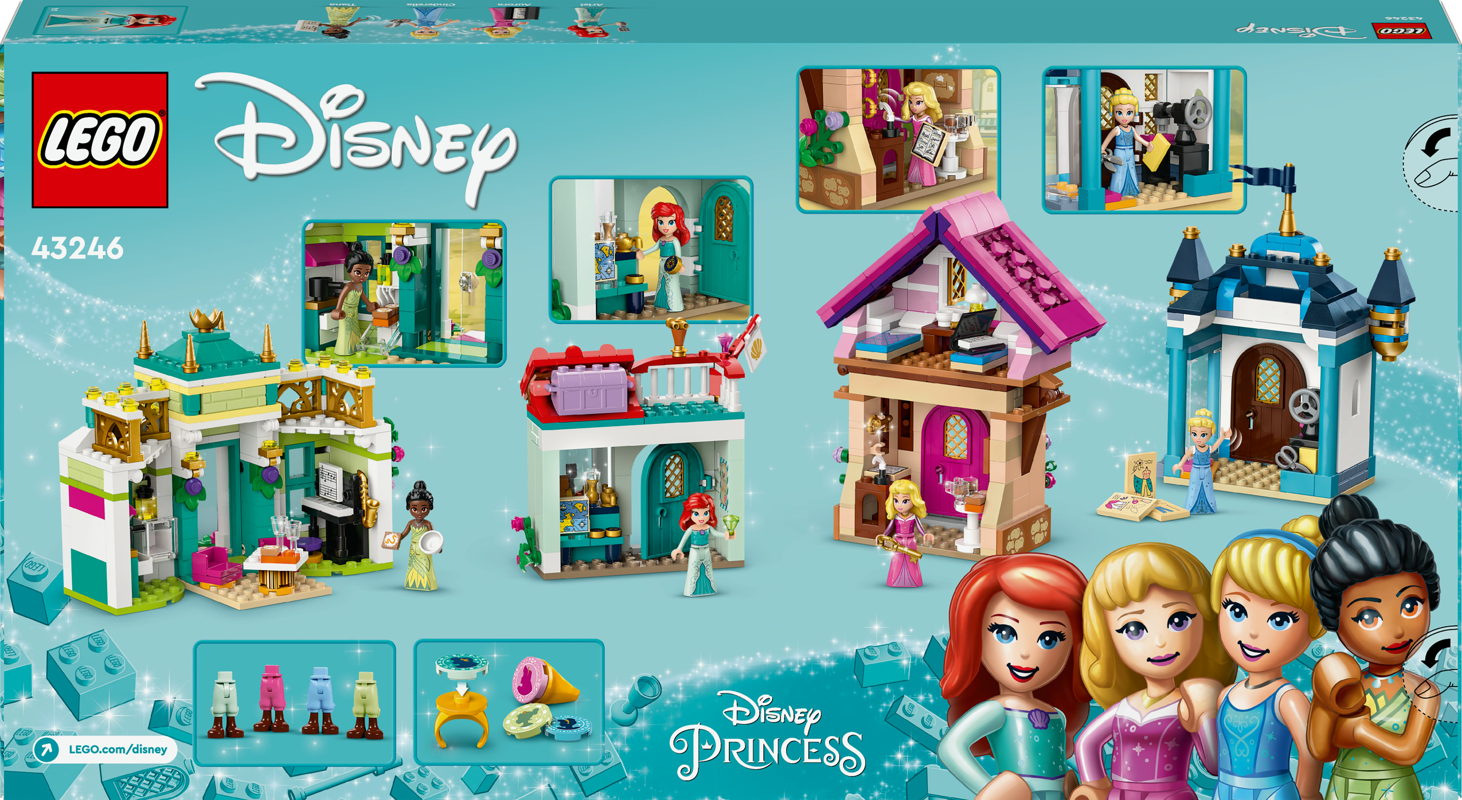 Конструктор LEGO Disney Princess Приключение диснеевской принцессы на ярмарке 817 деталей (43246) - фото 9