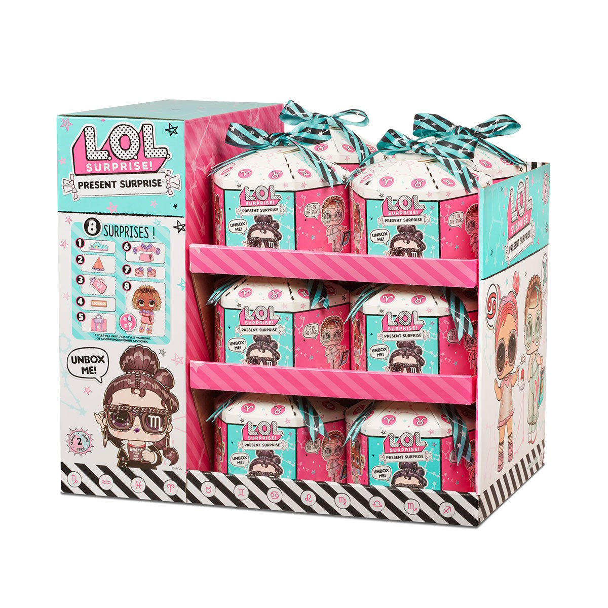 Игровой набор-сюрприз с куклой L.O.L. Surprise Present Surprise S2 Подарок, в ассортименте (572824) - фото 8