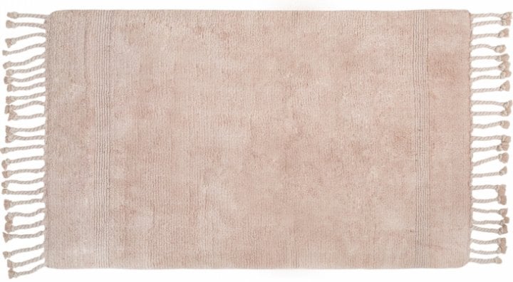 Набор ковриков Irya Paloma pudra, 90х60 см и 60х40 см, светло-розовый (svt-2000022277754) - фото 2