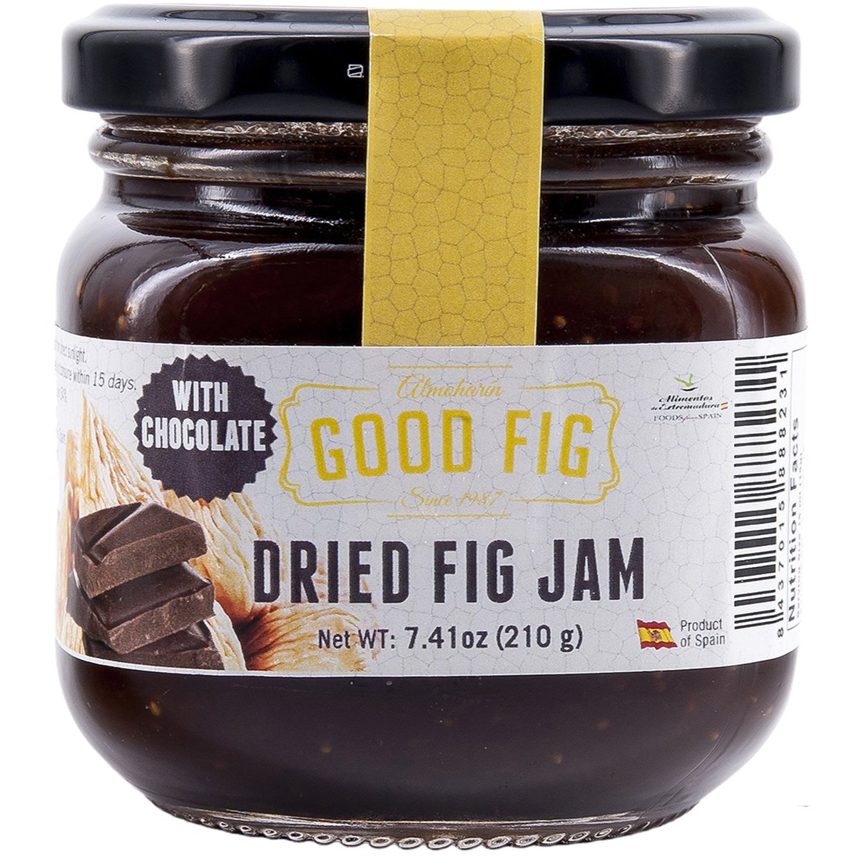 Джем Good Fig з інжиру з шоколадом 210 г - фото 1