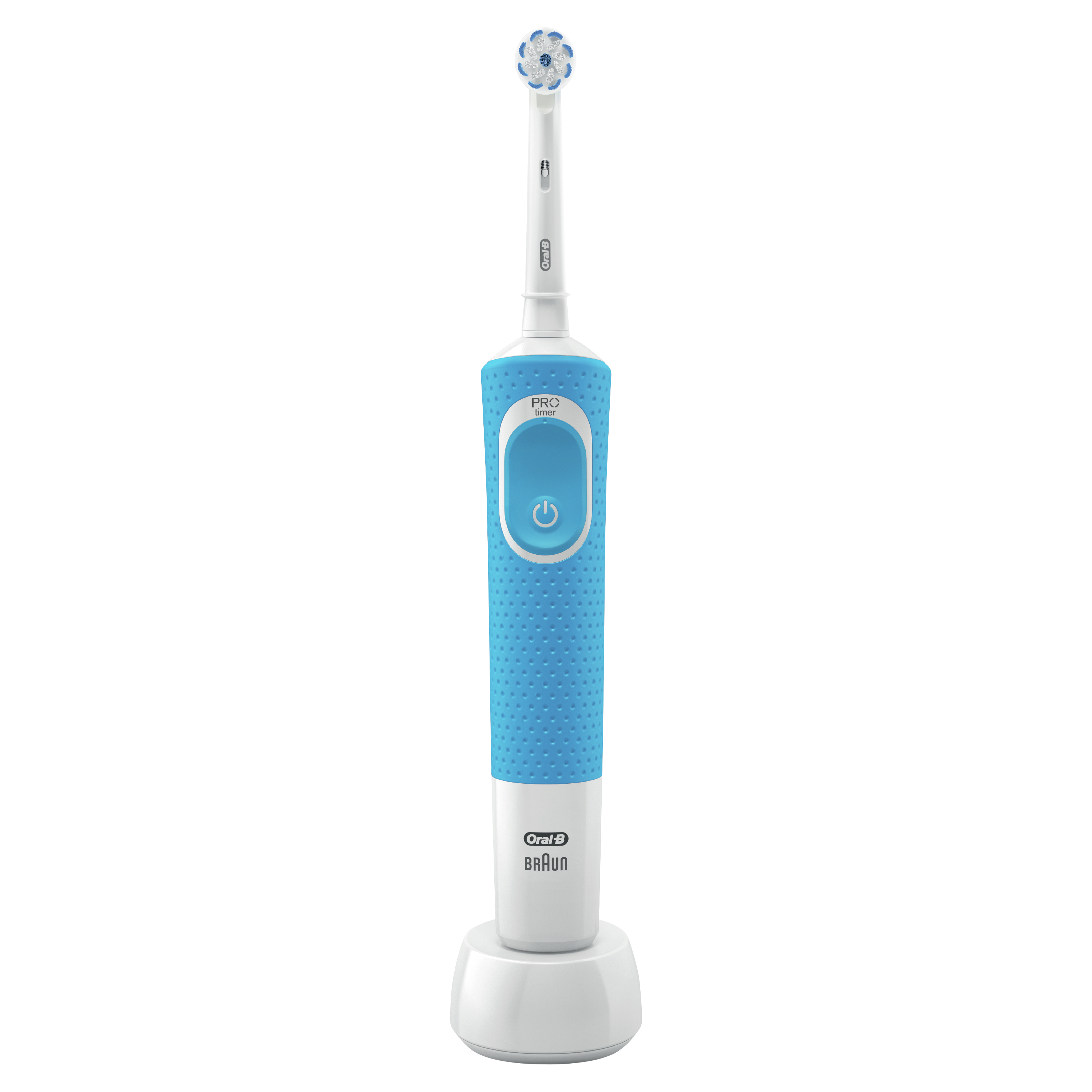 Электрическая зубная щетка Oral-B Vitality Sens Clean D100, синий - фото 2