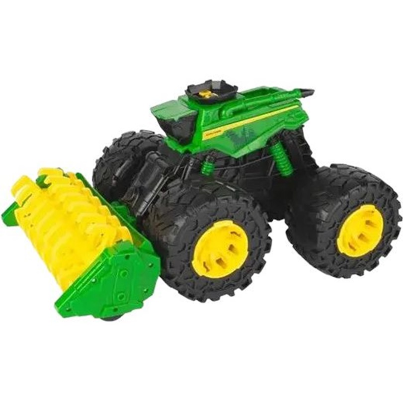 Іграшковий комбайн John Deere Kids Monster Treads з молотаркою і великими колесами (47329) - фото 1