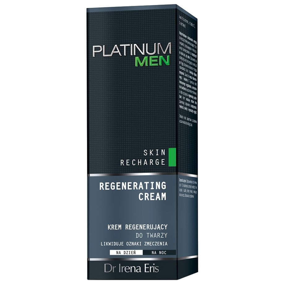 Крем для лица Dr Irena Eris Platinum Men Regenerating Cream, восстанавливающий, 50 мл - фото 3