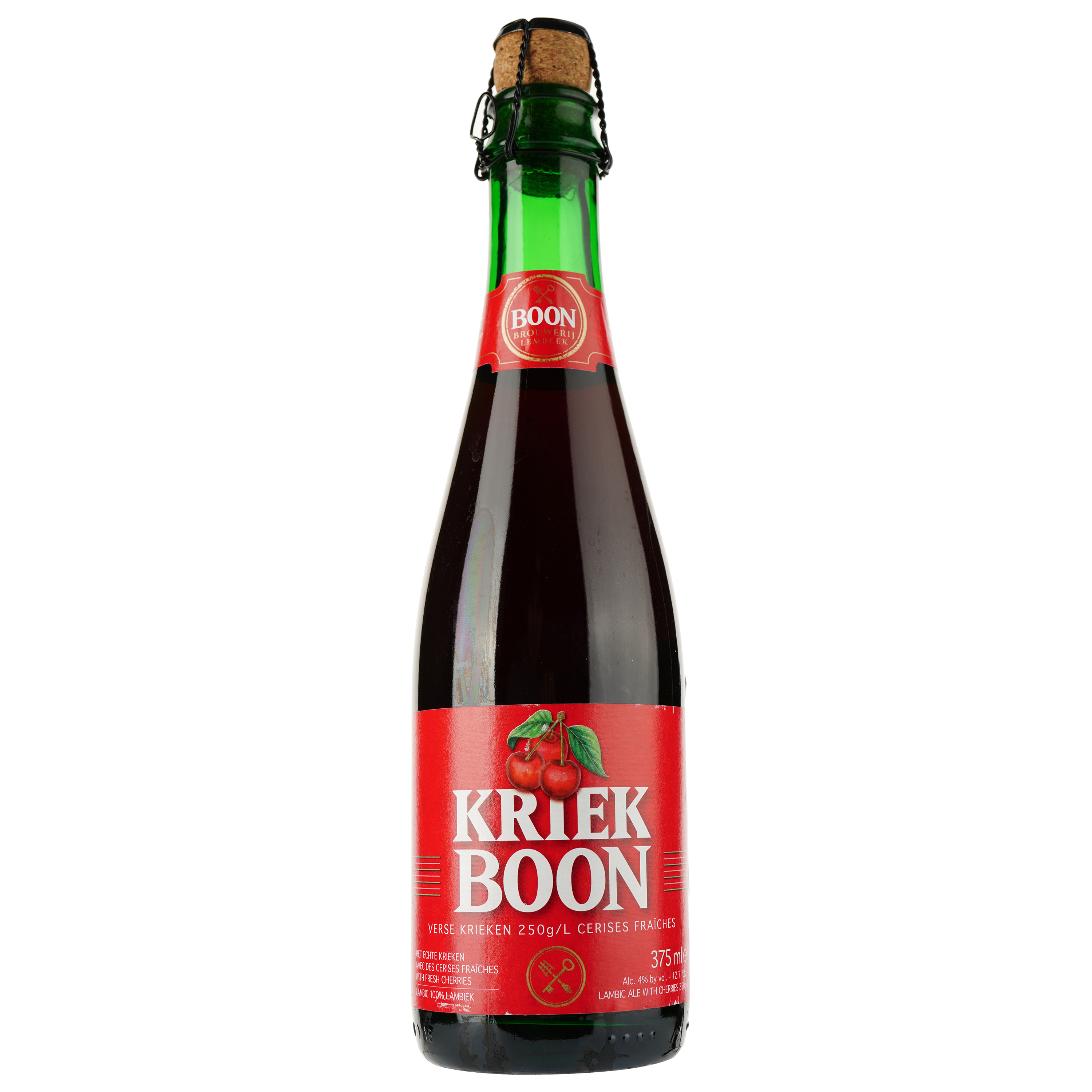 Пиво Boon Kriek красное 4% 0.375 л - фото 1