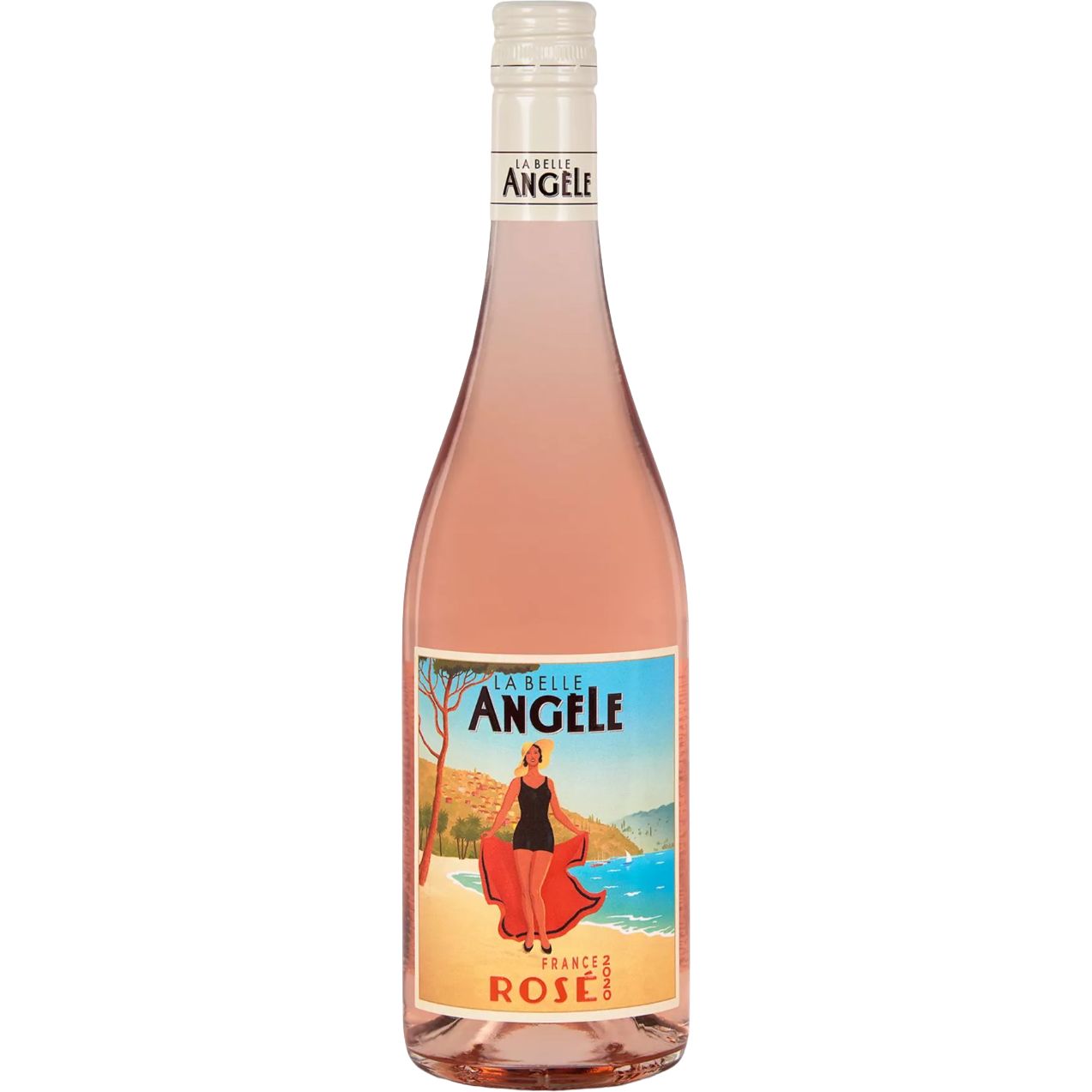 Вино La Belle Angele Rose рожеве сухе 0.75 л - фото 1