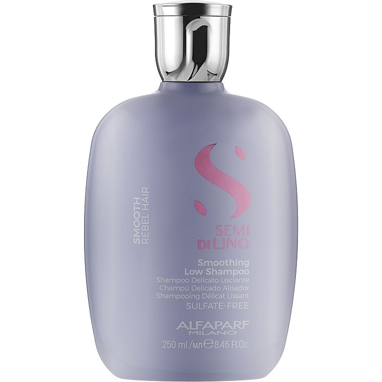 Шампунь для волос Alfaparf Semi di Lino Smoothing Low Shampoo 250 мл - фото 1