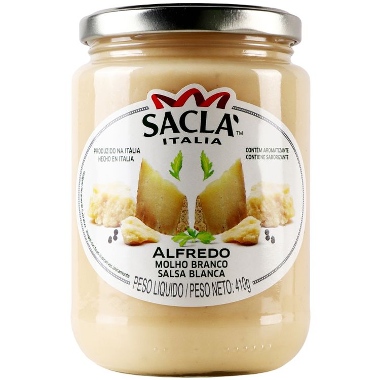 Соус Sacla Alfredo сливочный с сыром, 410 г (924620) - фото 1